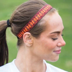 Athletic Juliband Non-Slip Headband - Pilgrim Turkeys -Sport Gift Store gs 10009 LIFESTYLE 2