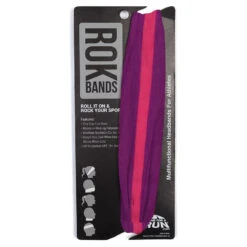 Multifunctional Headwear - Purple Stripe RokBAND -Sport Gift Store gs 10059 PACKAGING