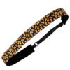 Athletic Juliband Non-Slip Headband - Candy Corn -Sport Gift Store gs 11371 MAIN