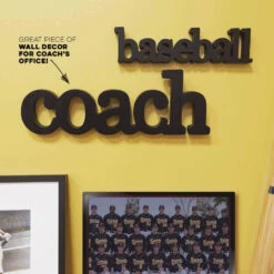 Large Coach Wood Words -Sport Gift Store gs 11548 LIFESTYLE2