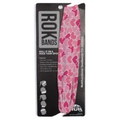 Multifunctional Headwear - Heart Pattern RokBAND -Sport Gift Store gs 11738 PACKAGING 1