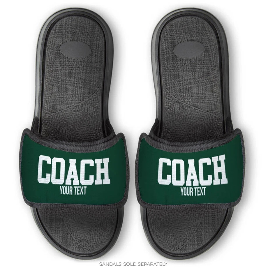 Personalized Repwell® Sandal Straps - Coach 5 Personalized Repwell® Sandal Straps - Coach - Image 3