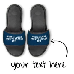 Personalized Repwell® Slide Sandals - Your Text