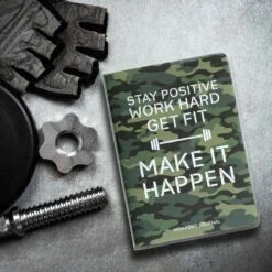 Workout Journal - Make It Happen 12 Workout Journal - Make It Happen -Sport Gift Store gs 12316 3
