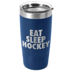 Hockey 20 Oz. Double Insulated Tumbler - Eat Sleep Hockey