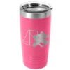 Hockey 20 Oz. Double Insulated Tumbler - Goalie -Sport Gift Store hk 04707 PINK MAIN