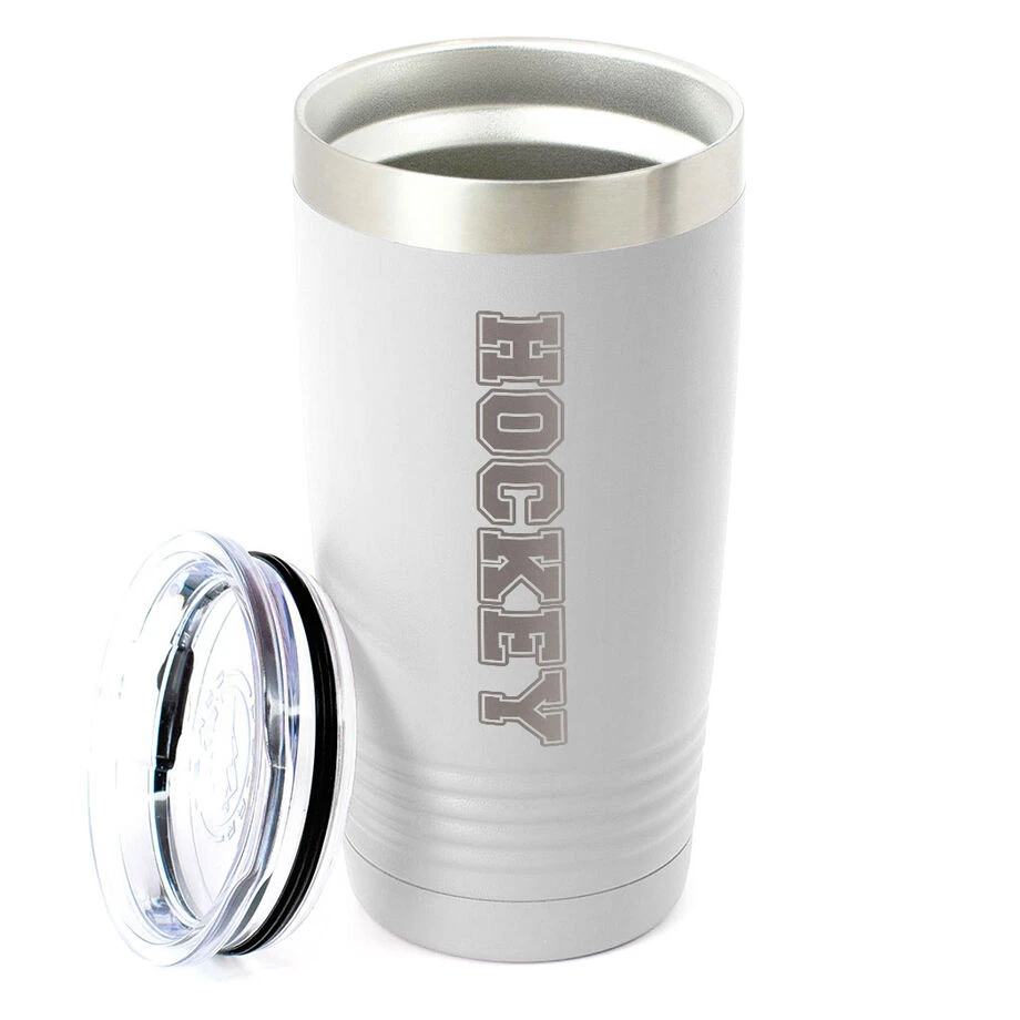 Hockey 20 Oz. Double Insulated Tumbler - Hockey 4 Hockey 20 Oz. Double Insulated Tumbler - Hockey - Image 2