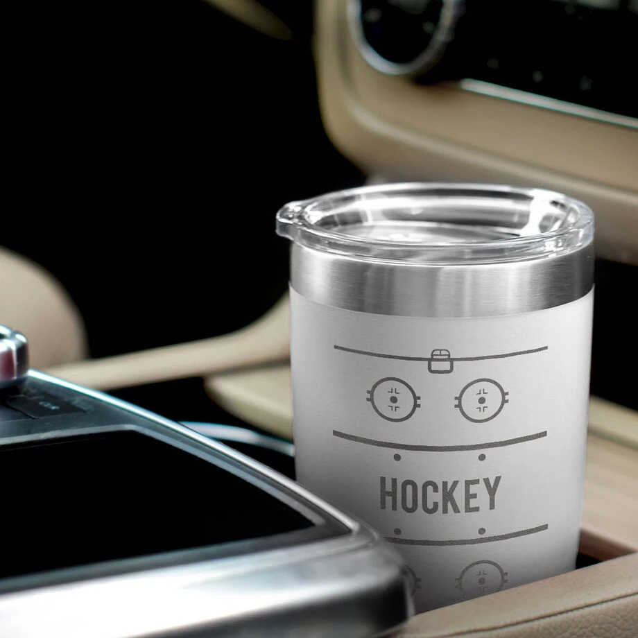 Hockey 20 Oz. Double Insulated Tumbler - Rink 7 Hockey 20 Oz. Double Insulated Tumbler - Rink - Image 5