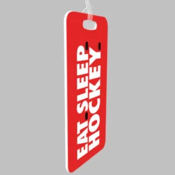 Hockey Bag/Luggage Tag - Eat Sleep Hockey 9 Hockey Bag/Luggage Tag - Eat Sleep Hockey -Sport Gift Store hk 04928 RED ALLPROFILE