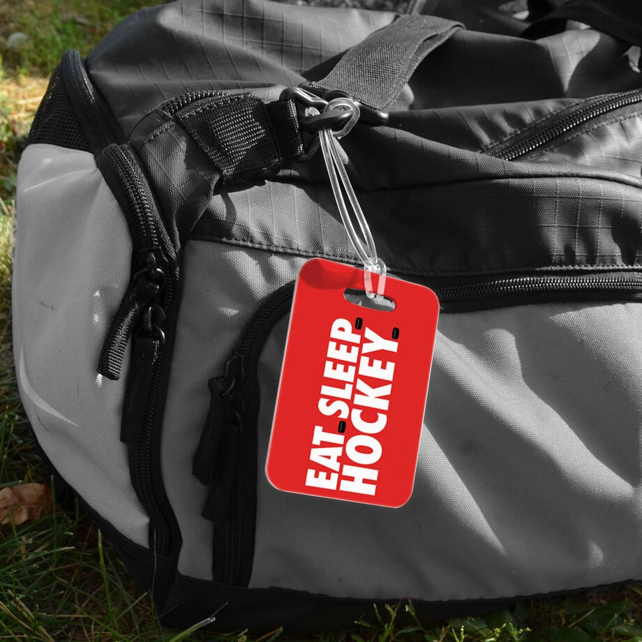 Hockey Bag/Luggage Tag - Eat Sleep Hockey 4 Hockey Bag/Luggage Tag - Eat Sleep Hockey - Image 2