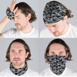 Hockey Multifunctional Headwear - Camouflage RokBAND -Sport Gift Store hk 05289 GRAY MALECOMP