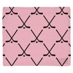 Hockey Multifunctional Headwear - Crossed Sticks Pattern RokBAND -Sport Gift Store hk 05291 LIGHTPINK FLAT