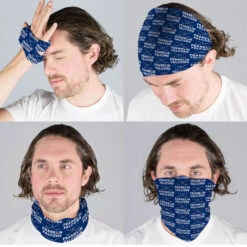 Hockey Multifunctional Headwear - Personalized Team Name Repeat RokBAND 11 Hockey Multifunctional Headwear - Personalized Team Name Repeat RokBAND -Sport Gift Store hk 05292 NAVY MALECOMP