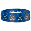 Hockey Multifunctional Headwear - Hockey Sticks Argyle Pattern RokBAND -Sport Gift Store hk 05294 BLUE RING