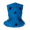 Hockey Multifunctional Headwear - Hockey Sticks Pattern RokBAND -Sport Gift Store hk 05295 LONG BLUE MAIN
