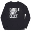 Hockey Long Sleeve Performance Tee - Dangle Snipe Celly Words 2 Hockey Long Sleeve Performance Tee - Dangle Snipe Celly Words -Sport Gift Store hk 05693 BLACK FLAT