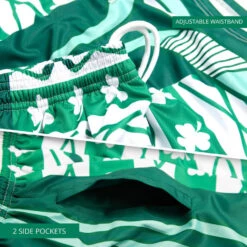 Hockey Shorts - Shamrock -Sport Gift Store hk 05718 3