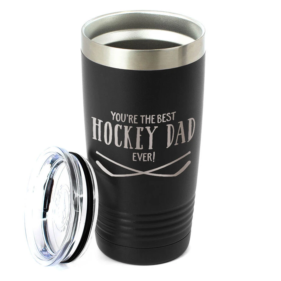 Hockey 20oz. Double Insulated Tumbler - You're The Best Dad Ever 4 Hockey 20oz. Double Insulated Tumbler - You're The Best Dad Ever - Image 2