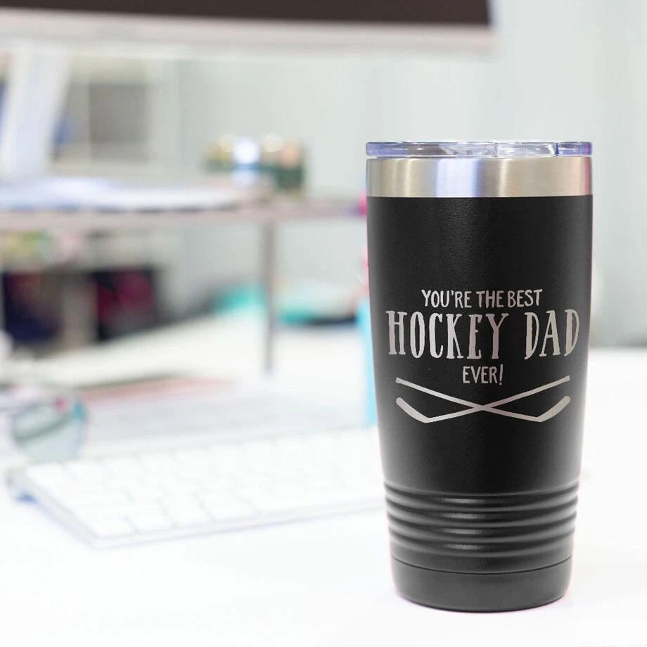 Hockey 20oz. Double Insulated Tumbler - You're The Best Dad Ever 9 Hockey 20oz. Double Insulated Tumbler - You're The Best Dad Ever - Image 7