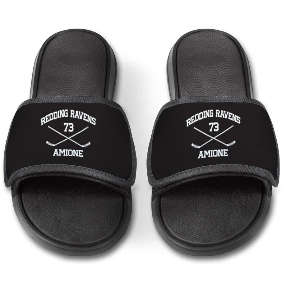 Hockey Repwell® Slide Sandals - Custom Hockey 6 Hockey Repwell® Slide Sandals - Custom Hockey - Image 4