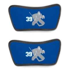 Hockey Repwell® Sandal Straps - Goalie With Number