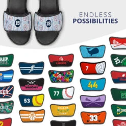 Hockey Repwell® Sandal Straps - Personalized Ice Rink -Sport Gift Store hk 05783 STRAPS MULTI