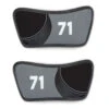 Hockey Repwell® Sandal Straps - Puck And Number Reflected