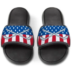 Hockey Repwell® Slide Sandals - USA Hockey -Sport Gift Store hk 05786 FRONT