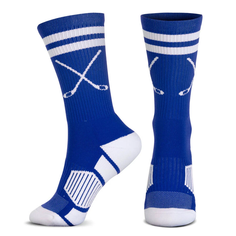 Hockey Woven Mid-Calf Sock Set - Yeti To Play 5 Hockey Woven Mid-Calf Sock Set - Yeti To Play - Image 3