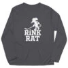 Hockey Long Sleeve Performance Tee - Rink Rat 1 Hockey Long Sleeve Performance Tee - Rink Rat -Sport Gift Store hk 05905 GRAPHITE FLAT
