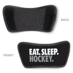 Hockey Repwell® Sandal Straps - Eat. Sleep. Hockey. -Sport Gift Store hk 05912 STRAPS BLACK DETAIL