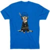 Hockey Short Sleeve T-Shirt - Hunter The Hockey Dog