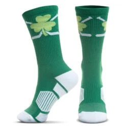 Hockey Woven Mid-Calf Sock Set - Holiday Collection -Sport Gift Store hk 05931 SIDE