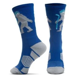 Hockey Woven Mid-Calf Sock Set - Yeti To Play 9 Hockey Woven Mid-Calf Sock Set - Yeti To Play -Sport Gift Store hk 05933 SIDE
