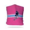 Hockey Multifunctional Headwear - Girl Player Stripe RokBAND -Sport Gift Store hk 05945 SHORT PINK MAIN