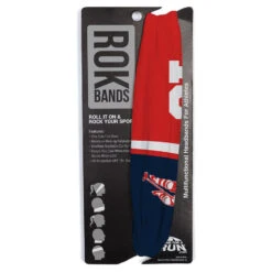 Hockey Multifunctional Headwear - Personalized Hockey Girl RokBAND -Sport Gift Store hk 05947 SHORT REDNAVY PACKAGING