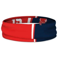 Hockey Multifunctional Headwear - Personalized Hockey Girl RokBAND -Sport Gift Store hk 05947 SHORT REDNAVY RING