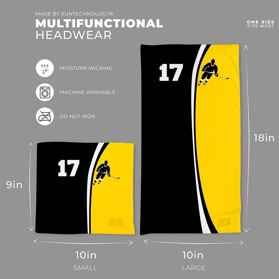Hockey Multifunctional Headwear - Personalized Slapshot RokBAND 4 Hockey Multifunctional Headwear - Personalized Slapshot RokBAND - Image 2