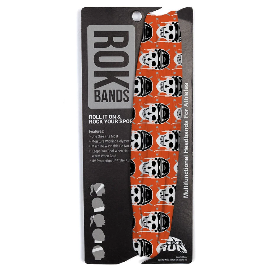 Hockey Multifunctional Headwear - Skull Pattern RokBAND 8 Hockey Multifunctional Headwear - Skull Pattern RokBAND - Image 6