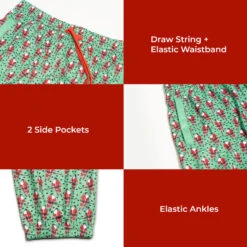 Hockey Lounge Pants - Santa 17 Hockey Lounge Pants - Santa -Sport Gift Store hk 06020 DETAILS