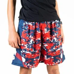 Hockey Shorts - Patriotic Digital Camo -Sport Gift Store hk 06120 1