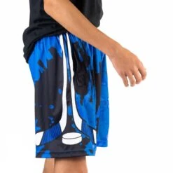 Hockey Shorts - Blue Tie-Dye -Sport Gift Store hk 06123 2