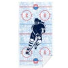 Hockey Premium Beach Towel - Hockey Girl -Sport Gift Store hk 06422 MAIN V