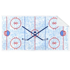 Hockey Premium Beach Towel - Hockey Rink