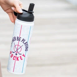 Hockey Water Bottle - Rather Be Playing -Sport Gift Store hk 06579 LIFESTYLE 1