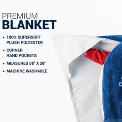 Hockey Premium Blanket - Rather Be Playing Hockey -Sport Gift Store hk 06585 DETAILS