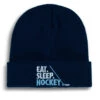 Hockey Embroidered Beanie - Eat Sleep Hockey 2 Hockey Embroidered Beanie - Eat Sleep Hockey -Sport Gift Store hk 06604