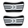Hockey Repwell® Sandal Straps - Number Stripes 1 Hockey Repwell® Sandal Straps - Number Stripes -Sport Gift Store hk 06744 STRAPS BLACKGRAY FLAT