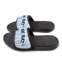 Hockey Repwell® Slide Sandals - Rink Rat -Sport Gift Store hk 06749 SIDE