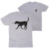 Hockey Short Sleeve T-Shirt - Howe The Hockey Dog (Back Design)